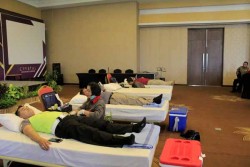 Donor Darah di Crystal Lotus Berhasil Lampaui Target