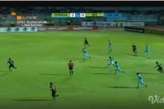 PERSELA VS SRIWIJAYA FC : Babak Pertama, Persela Unggul 2-0