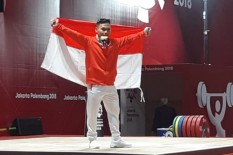 Lifter Indonesia Eko Yuli Juara Dunia Angkat Besi Kelas 61Kg
