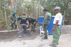 Hari ke-21 Progres Kegiatan Fisik Program TMMD Capai 90%