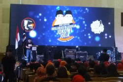 Relawan Blusukan Jokowi Targetkan 70% Suara di DIY