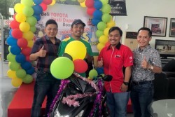 Beli Toyota Pasti Dapat Bonus Sepeda Motor, TV LED, hingga Uang Jutaan Rupiah