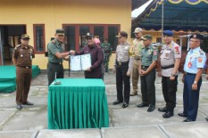 Kodim Kulonprogo Serahkan Hasil TMMD ke Pemerintah Daerah