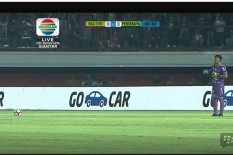 BALI UNITED VS PERSEBAYA : Menit ke-9, David da Silva Bawa Persebaya Unggul 0-1 