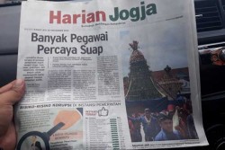 HARIAN JOGJA HARI INI : Banyak Pegawai Percaya Suap