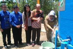 Atasi Kekeringan di Wonosari, Satu dari Dua Sumur Bor Baru Dioperasikan