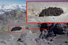AKTIVITAS MERAPI: Pertumbuhan Kubah Lava Sesuai Skenario