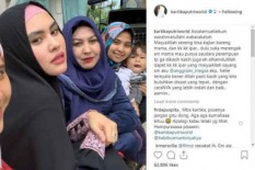 Wow, Dihujat Warganet, Kartika Putri Langsung Ngadu ke Suami