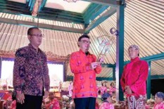 Pergelarang Wayang Kulit Sengkuni Gugur Ditonton Mendagri