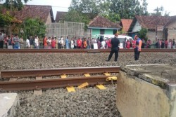 Warga Sleman Tewas Tertabrak Kereta Baru Joglosemarkerto yang baru Beroperasi