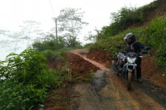 Akibat Longsor, Objek Wisata Puncak Suroloyo Sepi Pengunjung