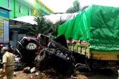 4 Orang Tewas dalam Tabrakan Beruntun di Bumiayu Brebes