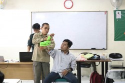 Mahasiswa D3 Teknik Mesin UMY Dilatih Pertolongan Gawat Darurat