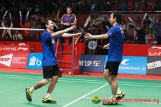 Hendra/Ahsan Takluk dari Ganda Jepang di Ajang BWF World Tour Finals