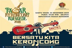 Pasar Keroncong Kotagede Diwarnai Mundurnya Djaduk