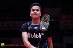 Anthony Ginting Ngaku Susah Kendalikan Shuttlecock