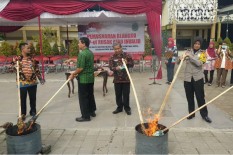 Puluhan Ribu E-KTP Invalid di Gunungkidul Dimusnahkan