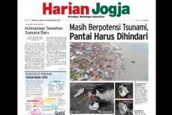 HARIAN JOGJA HARI INI: Masih Berpotensi Tsunami, Pantai Harus Dihindari