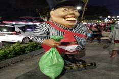 Heboh Patung Bregada Memegang Karung di Malioboro, Ini Penjelasan Kurator
