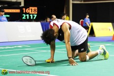 Ihsan dan Chico Tumbang di Thailand Masters 2019