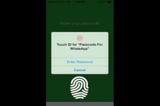 Pakai Whatsapp di Android Bakal Pakai Sidik Jari