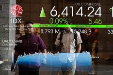 Kedua Paslon Imbang di Mata Pasar, Saham Tak Terpengaruh