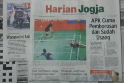 HARIAN JOGJA HARI INI : APK Cuma Pemborosan dan Sudah Usang