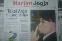 HARIAN JOGJA HARI INI : Taksi Argo di Ujung Tanduk