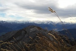 Melihat Alpen dari Gunung Pilatus