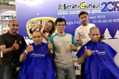 Hyatt Regency Yogyakarta Berani Gundul untuk Pejuang Kanker