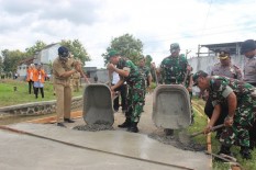 Kodim 0731/Kulonprogo Gelar Karya Bhakti di Sentolo