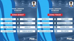 Undian 16 Besar Piala Indonesia: PSS Tantang Borneo FC
