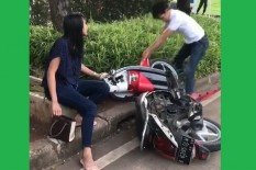 Wah, Motor yang Dirusak Adi Saat Tak Mau Ditilang Ternyata Hasil Penggelapan