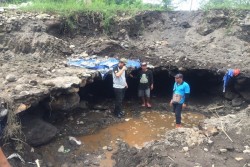 Lubang di Sungai Kalasan Sudah Berkali-kali Muncul