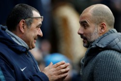 Setelah Chelsea Kalah 0-6, Sarri Abaikan Ajakan Salaman Guardiola