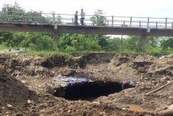 Lubang di Kali Kuning Kalasan Diketahui Penyebabnya, Ini Penjelasan BNPB