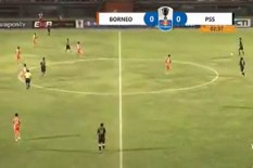 BORNEO FC VS PSS SLEMAN: Babak Pertama, PSS Tertinggal 0-1