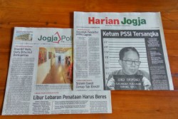 HARIAN JOGJA HARI INI : Ketum PSSI Tersangka
