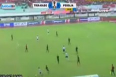 PS TIRA-PERSIKABO VS PERSIJA : Babak Pertama, Persija Tertinggal 1-2 