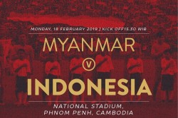 Babak I Piala AFF U-22: Indonesia Myanmar 1-1 
