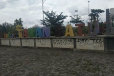 Gawat, Monumen Serangan Oemoem Jadi Sasaran Corat-Coret