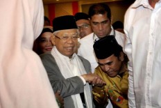 DEBAT CAPRES III: Ma'ruf Amin Tetap Tampil dengan Sarung