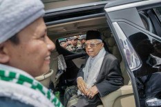 Pidato Politik AHY Bikin GR Ma'ruf Amin