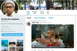  Waduh, Akun Twitter Ngabalin Me-retweet Video Porno