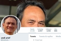 Cuitan-Cuitan Andi Arief Sebelum Diringkus Polisi