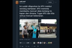Foto Kontainer Beraksara Asing di Twitter Andi Arief: Warganet Menyebutnya Huruf Kanji, Bukan China