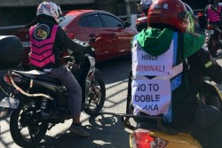 10.000 Pemotor Protes karena Diminta Memasang Pelat Nomor Lebih Besar