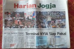 HARIAN JOGJA HARI INI : Terminal NYIA Siap Dipakai