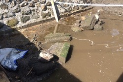 Gali Tanah Buat Kolam, Warga Temukan Batuan Diduga Candi