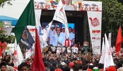 Jokowi: Pilpres Tinggal 10 Hari, Jangan Kasih Kendor, Terus Gaspol